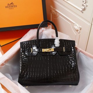 Want it? Super limited edition? Hermes Birkin 30 Birkin 35 Porosus fake crocodile Niloticus ero95836
