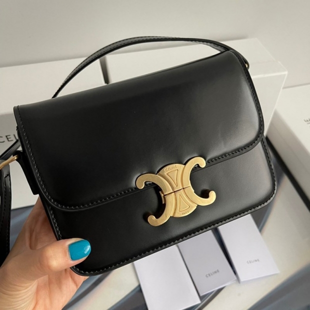 Lowest price challenge Celine Triomphe bag replica Teen shoulder bag Ceo02159