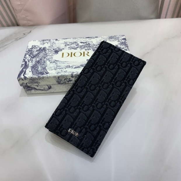 The hot topic! Dior Oblique Jacquard Long Wallet dew62596