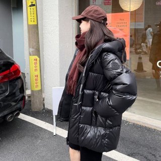 Very popular! Moncler copy down jacket black mob10261