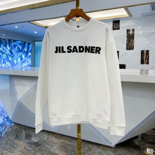 21AW new Jil Sander hoodie replica logo embroidered sweatshirt hoodie Jix99518