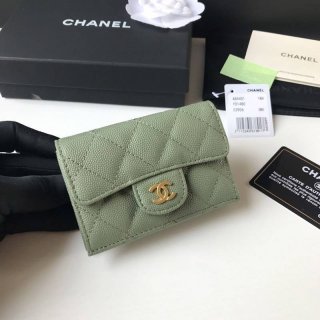 ☆Super popular☆High quality? Chanel coin purse caviar skin fake shr56351
