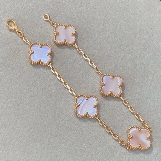 Van Cleef & Arpels Replica Vintage Alhambra Bracelet 5 Motifs vag92891