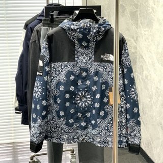 Hard to find Supreme x North Face copy Bandana Mountain Jacket nou09080