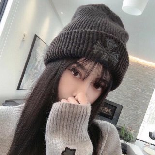 Super Hot Topic! Chrome Hearts Knit Hat Beanie Replica Kuj40454