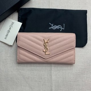 Very popular! Saint Laurent Uptown Large Wallet Sax05172