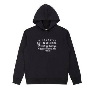 Very popular ☆ MM6 copy Maison Margiela logo print cotton hoodie Mai79042