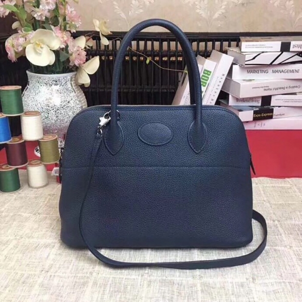 Not available in Japan Hermes Bolide 31 Replica Etoupe Silver Hardware era02392