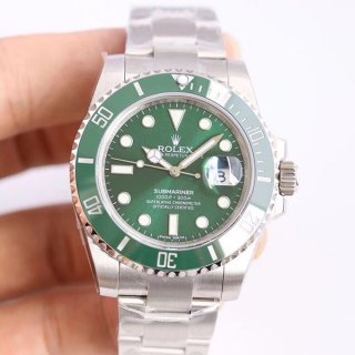 Tracked delivery Rolex Green Submariner Replica Date Automatic Stainless Steel Men's 116610LV1