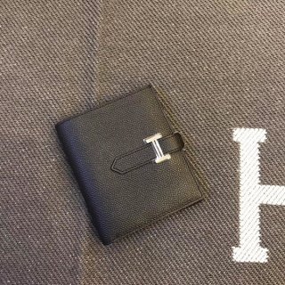 Hermes Bearn Compact Replica Topson Silver Hardware HE19066