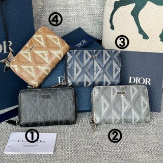 Simple? [Dior] Zip coin case replica 4 colors dee73091