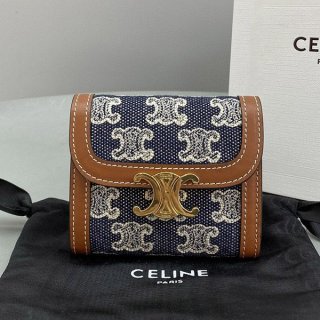 21-22AW Celine Replica Small Flap Wallet Ceu57538