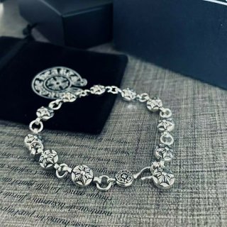 Extremely rare! Chrome Hearts/Invoice/Tiny CH Cross Bangle Bracelet Replica Kus86368