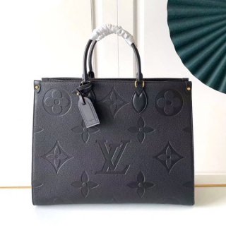 Very popular? Louis Vuitton On the Go GM Replica Black Tote Bag Monogram Monogram M44925