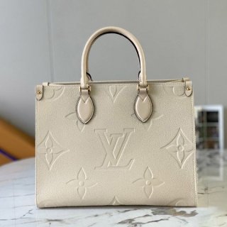 Hard to find Louis Vuitton On the Go MM replica Monogram Empreinte tote bag vuq87015