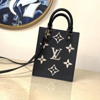 Louis Vuitton Petite Sac Plat Replica Black M57937