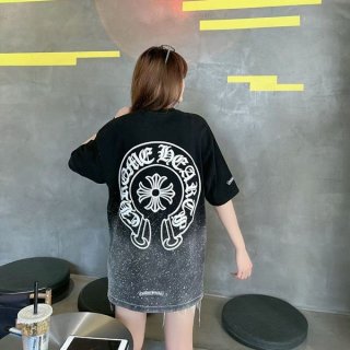 Free shipping★Chrome Hearts Men's T-shirt copy Horseshoe CH Plus Kuc95814