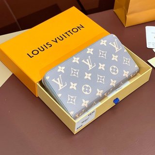 ☆Super popular☆New Louis Vuitton Zippy Wallet?Horizontal Fake Long Wallet vue12166
