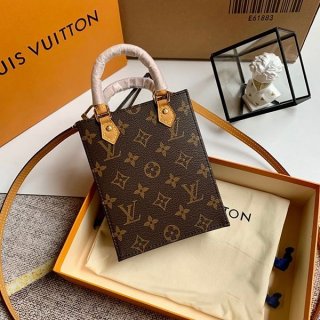 No customs duties Louis Vuitton Shoulder Bag Replica Monogram Bag Petite Sac Plat M69442