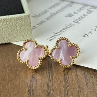 ★Popular in Japan! Van Cleef & Arpels Sweet Alhambra Earrings Replica vaz00771