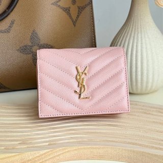 Super low price! YSL replica YSL logo origami mini wallet Sao30477