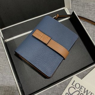 New color appearance ★ Loewe ★ Compact fake Trifold three-fold mini wallet lol80670