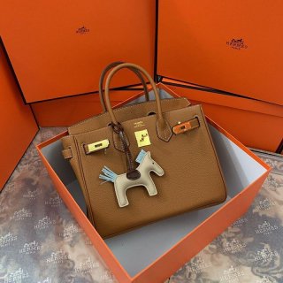 Hermes Replica Birkin 25cm Togo Gold Hardware he26016