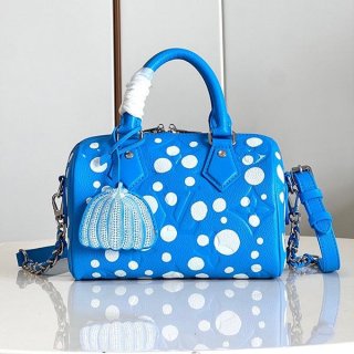 ★Japan!! Popular! Louis Vuitton Yayoi Kusama collaboration fake Speedy Bandouliere 20 M46425