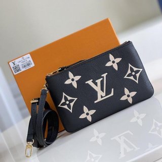 Very popular! Louis Vuitton shoulder bag copy Pochette Double Zip M80787