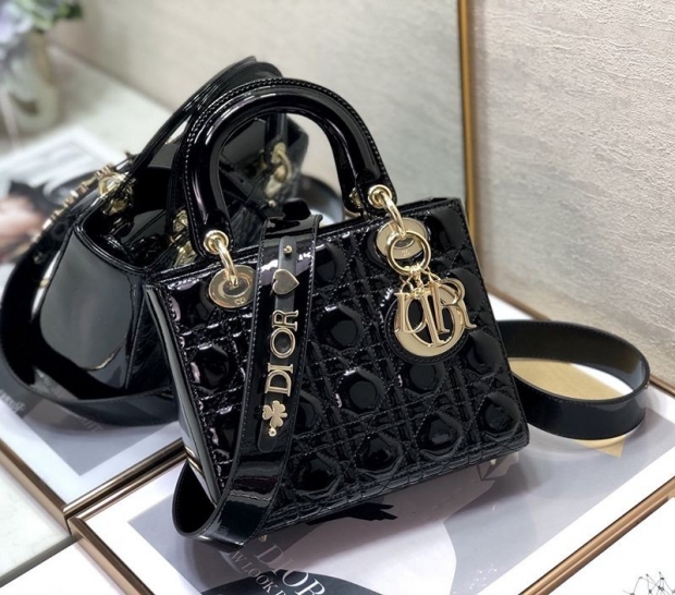 Lady Dior Small Handbag Copy Calfskin Shoulder M0531OWCB_M900