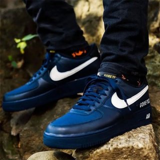 Very popular! Nike Air Force 1 Gore-Tex fake sneakers Obsidian CK2630