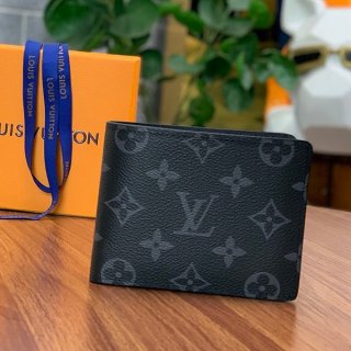 Louis Vuitton Wallet Replica Monogram Eclipse Multiple Wallet M61695