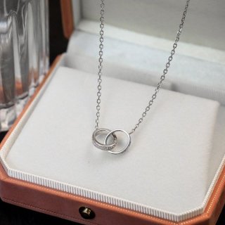 Super popular? [Cartier] LOVE necklace copy kan42075
