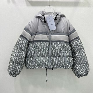 Cheap Dior knockoff reversible cropped puffer jacket with tracking dea23886