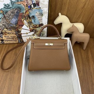 New limited edition Hermes Kelly 25 replica gold hardware ere89578