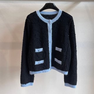 Stylish Chanel Cardigan CC Mark Replica sht79779
