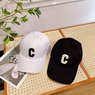 Luxury brand Celine cap C fake initial baseball logo Cew43928