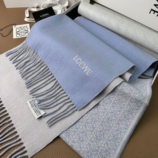 New color ☆ Rare Loewe wool & cashmere scarf copy loy12210