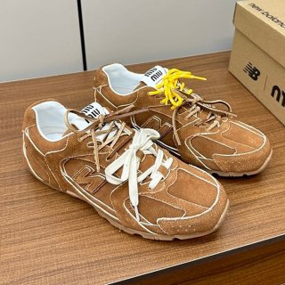 Miu Miu x New Balance collaboration fake denim sneakers available soon myk76990