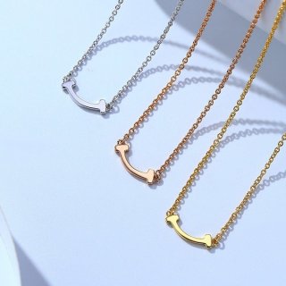 Very popular!! New color Tiffany Smile fake ☆ Smile pendant ☆ Mini Tir69728