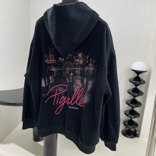 ☆Super popular☆ Balenciaga Pigalle Outerwear Zip-up Hoodie n-grade bau06715