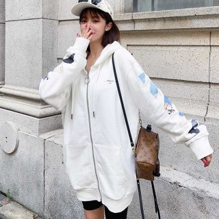 Off-White Hoodie Replica Sweatshirt Hooded Long Sleeve White ofe93107