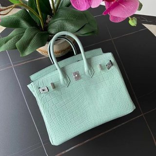 Hard to find! Hermes Crocodile Birkin 25 Replica ero38477