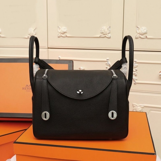 ☆Super popular☆Hermes Lindy 26 handbag replica silver hardware he26130
