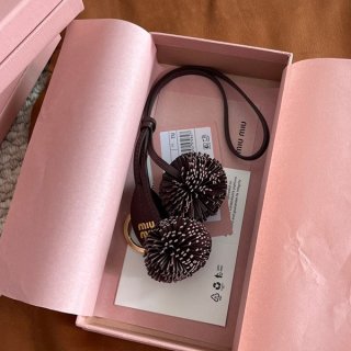 No. 1 in total sales! Miu Miu replica charm leather trick myb55303