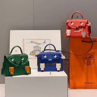Must-have! Hermes Kelly Doll Pict Veil Fizz Replica 3 colors ery72644