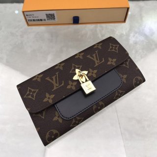 Very popular Louis Vuitton wallet copy Portefeuille Flower Monogram M62577