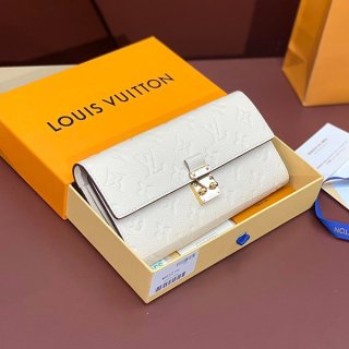 Arrives tomorrow Louis Vuitton Portefeuille Sarah Metis Long Wallet Replica M83276