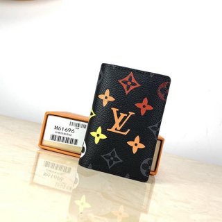 Louis Vuitton Wallet Replica Card Holder Monogram Leather M61696