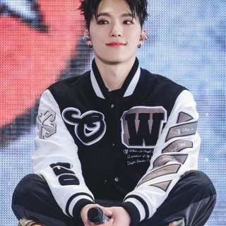 ★Off-White★Leather Varsity Jacket Fake (White) ofx15736